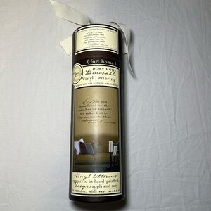 DCWV Home Decoration Removable Vinyl Lettering Wall Decal 32x20in NWT